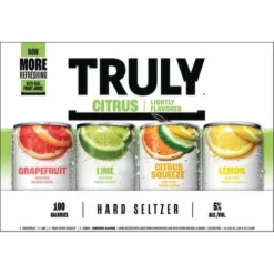 Truly Hard Seltzer, Citrus, Variety Pack, 12 Each