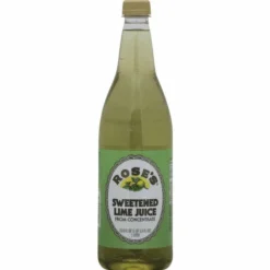 Rose's 100% Juice, Sweetened Lime, West India, 33.8 Ounce