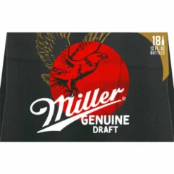 Miller Genuine Draft Beer, Original, 18 Pack, 18 Each