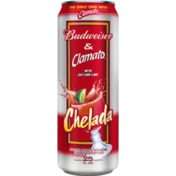 Budweiser Chelada Can 25 Oz, 25 Ounce