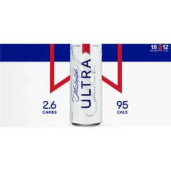Michelob Ultra Beer, Superior Light, 18 Each