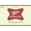 Miller Beer, High Life, 24 Each -SMART AND FINAL Sales 9f81836b 514e 48b0 9cc1 5e09081781bc