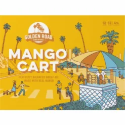 Golden Road Brewing Beer, Mango Cart, 12 Each