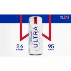Michelob Ultra Beer, Superior Light, 15 Each