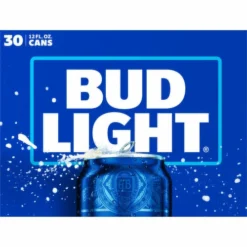 Bud Light Beer, 30 Each